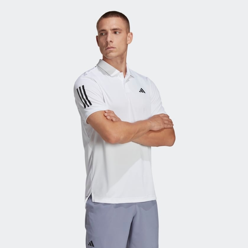Áo Polo tennis/pickleball 3 sọc Nam adidas - HS3268
