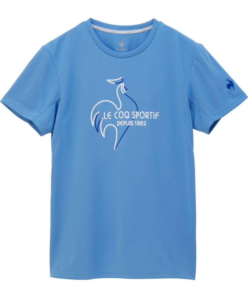 Áo T-shirt le coq sportif Nam - QTMXJA07V-BL