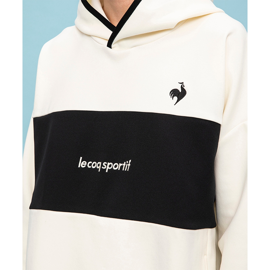 Áo nỉ le coq sportif Nam - QMMVJF01V-WH