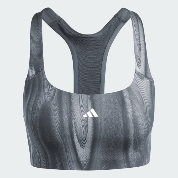 Áo bra tập luyện adidas Powerimpact 3 sọc - IW9961