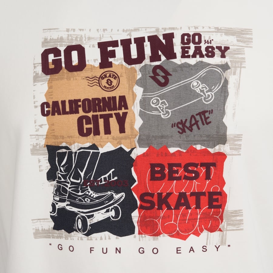 Áo T-shirt 361º Nam  W552519105-2C