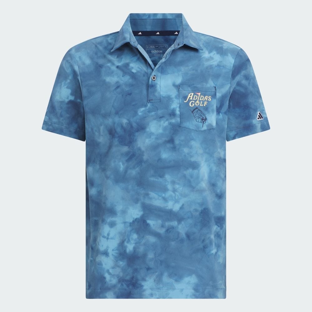 Áo Polo golf adidas hoạ tiết Playgreen Allover Nam - IN9046