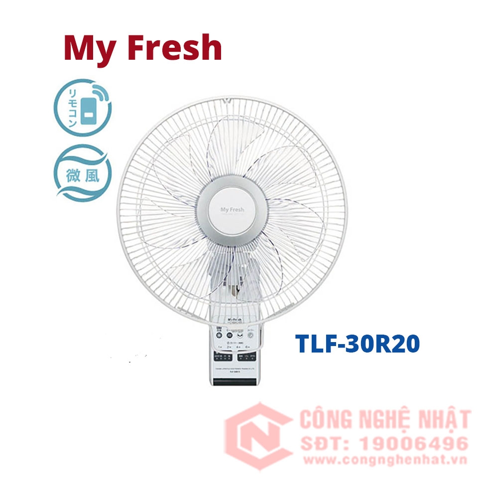 Quạt điện gia đình 4 cấp độ My Fresh TLF-30R20 Nội địa Nhật MỚI