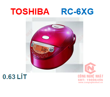 Nồi cơm điện cao tần hiệu TOSHIBA RC-6XG nội địa Nhật mới 97%