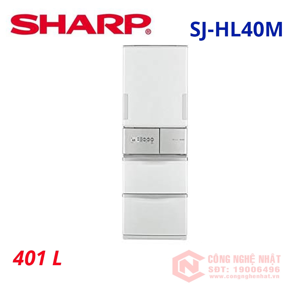 Tủ lạnh Sharp SJ-HL40M-H nội địa Nhật 2nd 94%