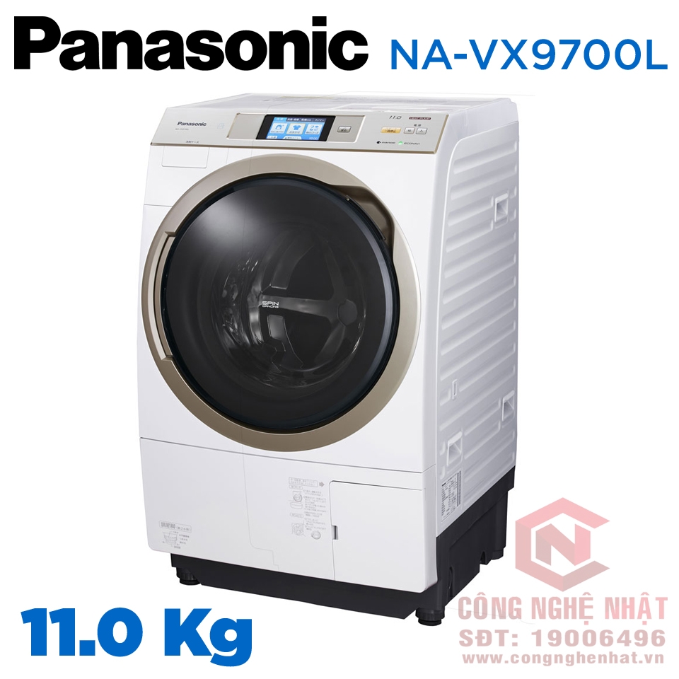 Máy giặt cửa trước Panasonic NA-VX9700L 11KG nội địa Nhật Bản