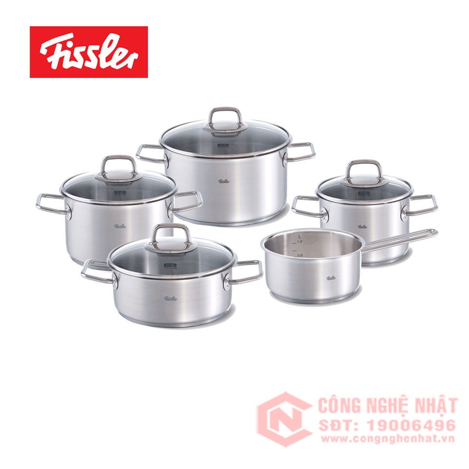 Bộ nồi inox cao cấp Fissler Germany