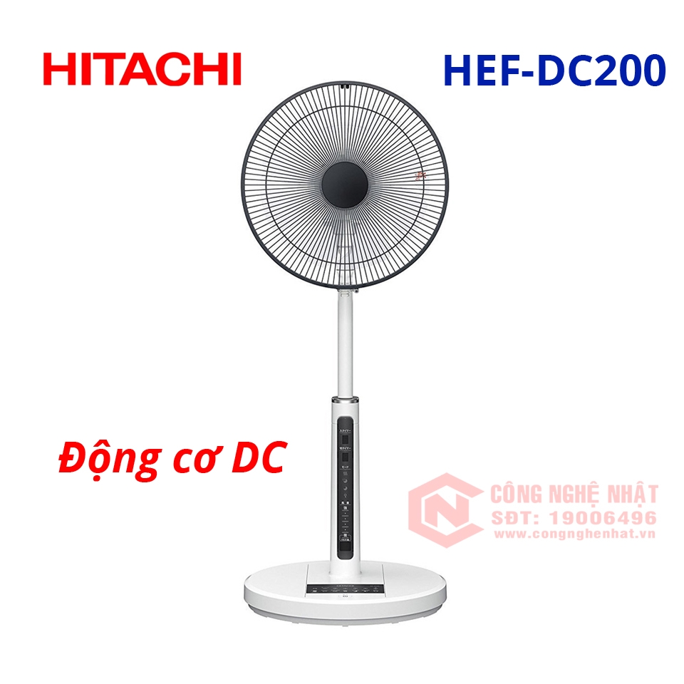 Quạt điện gia đình Hitachi HEF-DC200 động cơ DC mới 100%