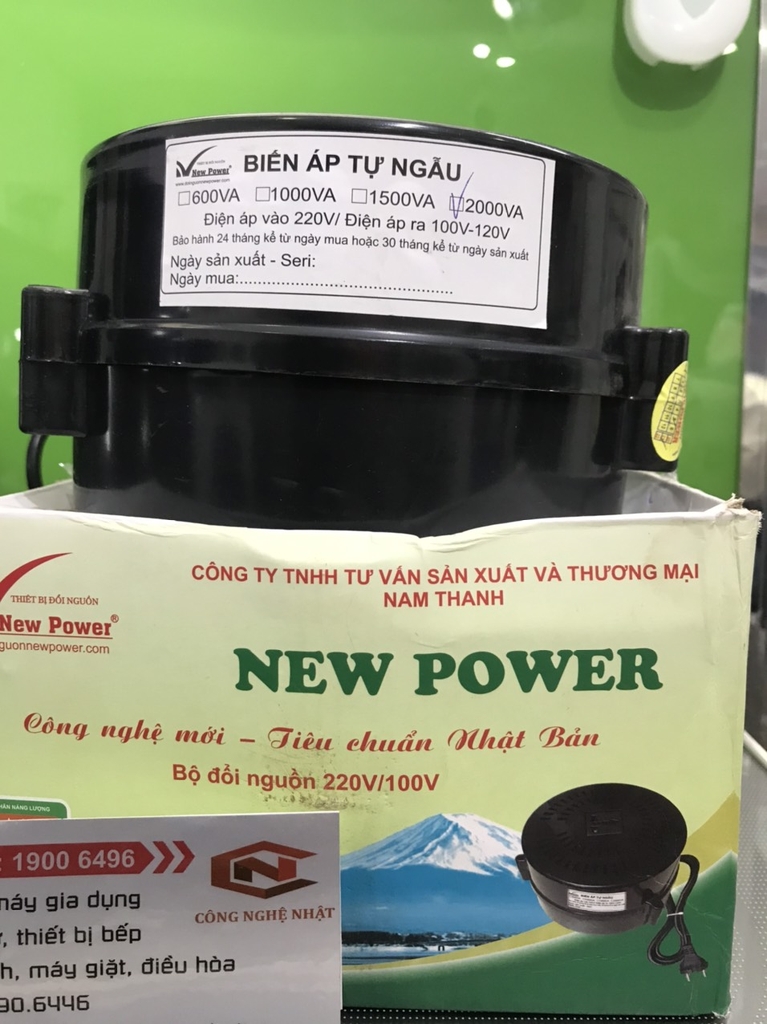 Biến áp tự ngẫu NEW POWER 2000VA