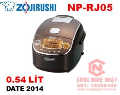 Nồi cơm điện cao tần áp suất Zojirushi NP-RJ05 0.5L màu nâu sản xuất 2015 - bảo hành 12 tháng