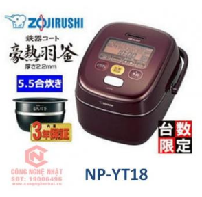 Nồi cơm điện cao tần áp suất chính hãng Zojirushi NP-YT18 1.8L nội địa Nhật Bản