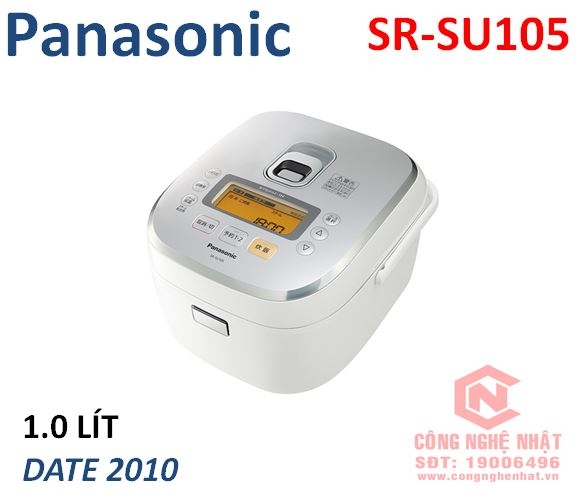 Nồi cơm điện cao tần IH Panasonic SR-SU105 1.0 lít màu trắng - Bảo hành 12 tháng