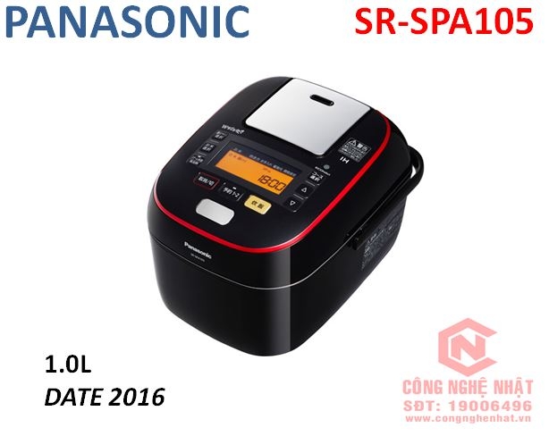 Nồi cơm điện cao tần áp suất IH PANASONIC SR-SPA105 1.0 lít nội địa Nhật