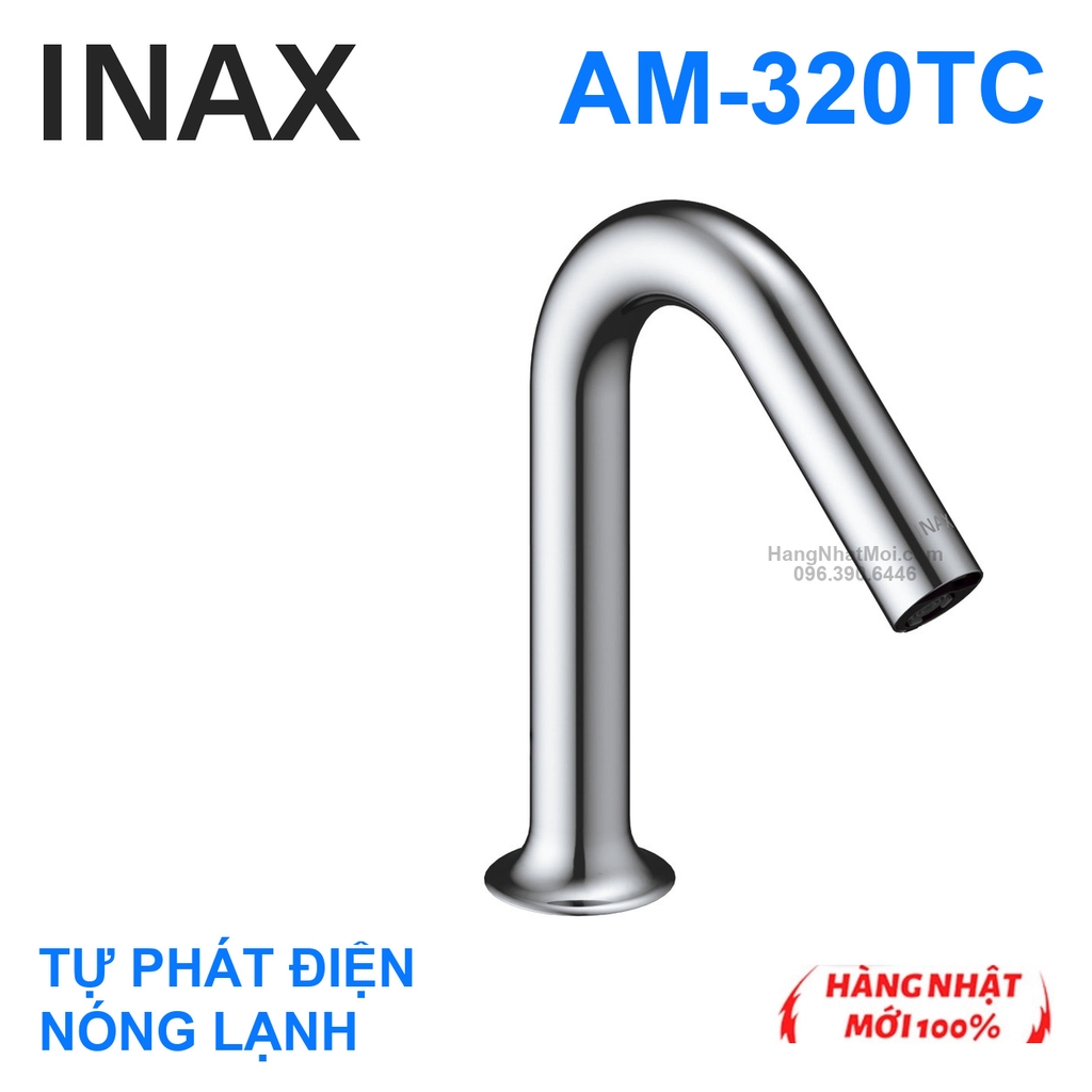 Vòi lavabo cảm biến INAX AM-320TC AutoMarge MX AquaEnergy nóng lạnh