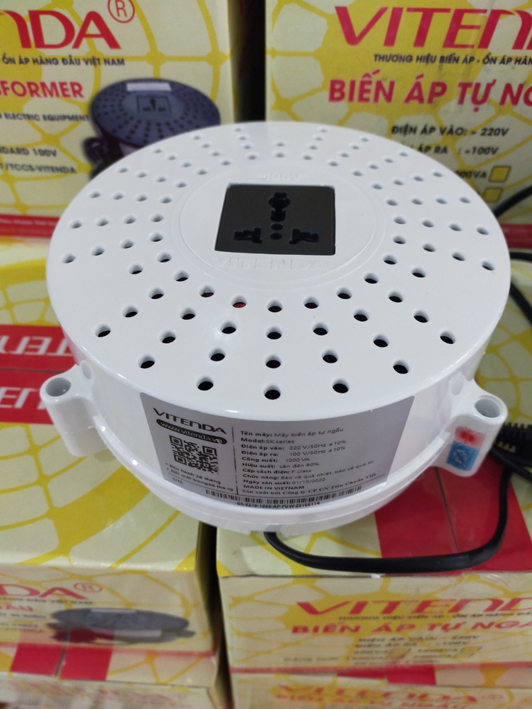 Biến áp tự ngẫu Vitenda 1000VA - 1000W