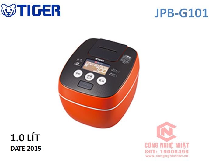 Nồi cơm điện cao tần áp suất 2 bi Tiger JPB-G101 1.0L made in Japan mới 97%