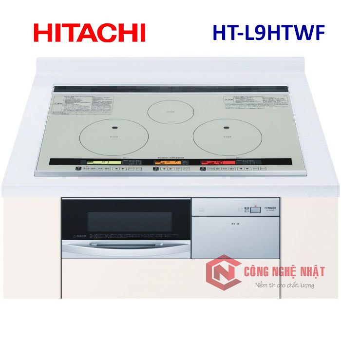 Bếp từ Hitachi HT-L9HTWF, 2 trong 1, Công nghệ IH Inverter