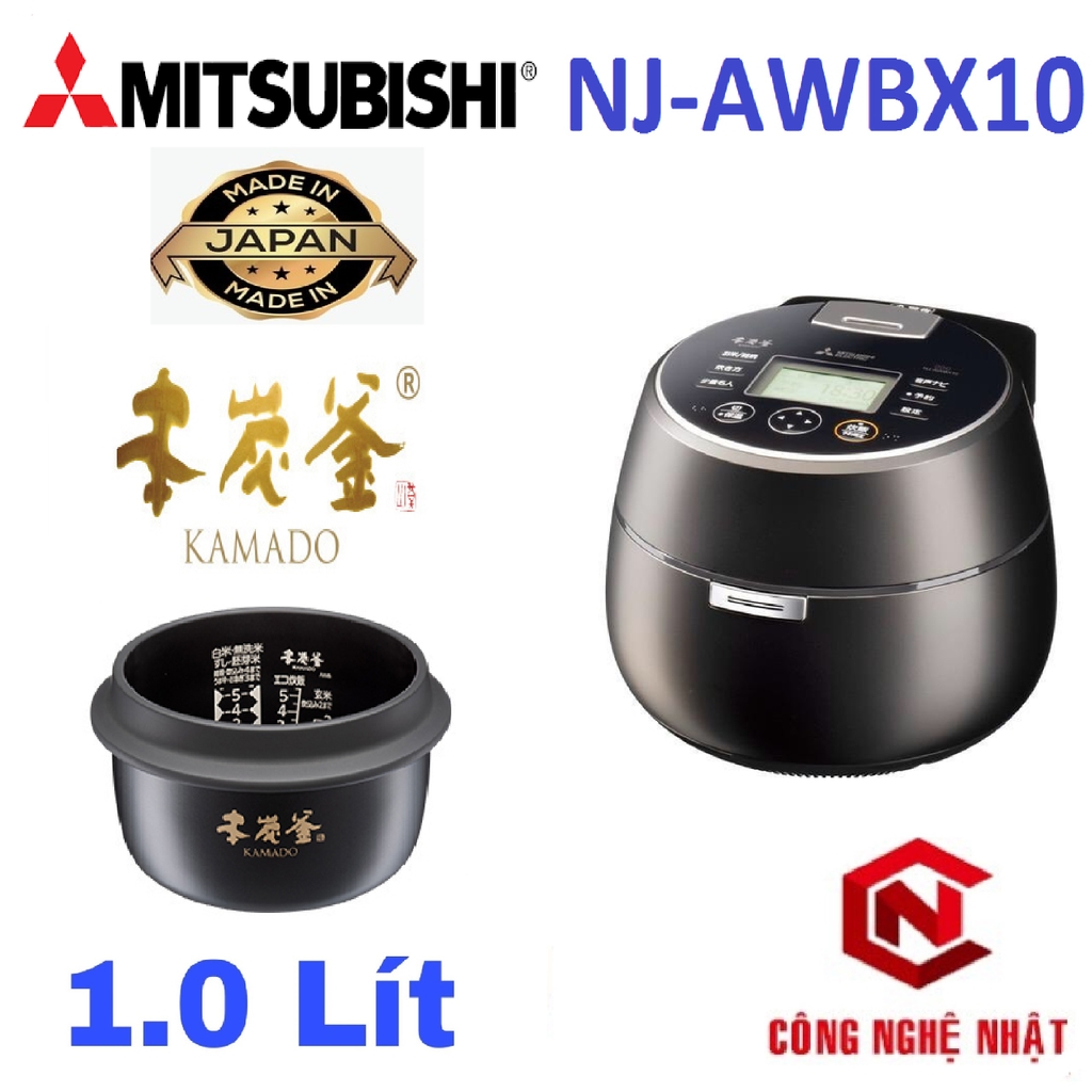 Nồi cơm cao tần IH MITSUBISHI NJ-AWBX10