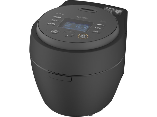 Nồi cơm Mitsubishi NJ-BW10J-B màu đen Sumi Shikkoku lòng carbon 1L