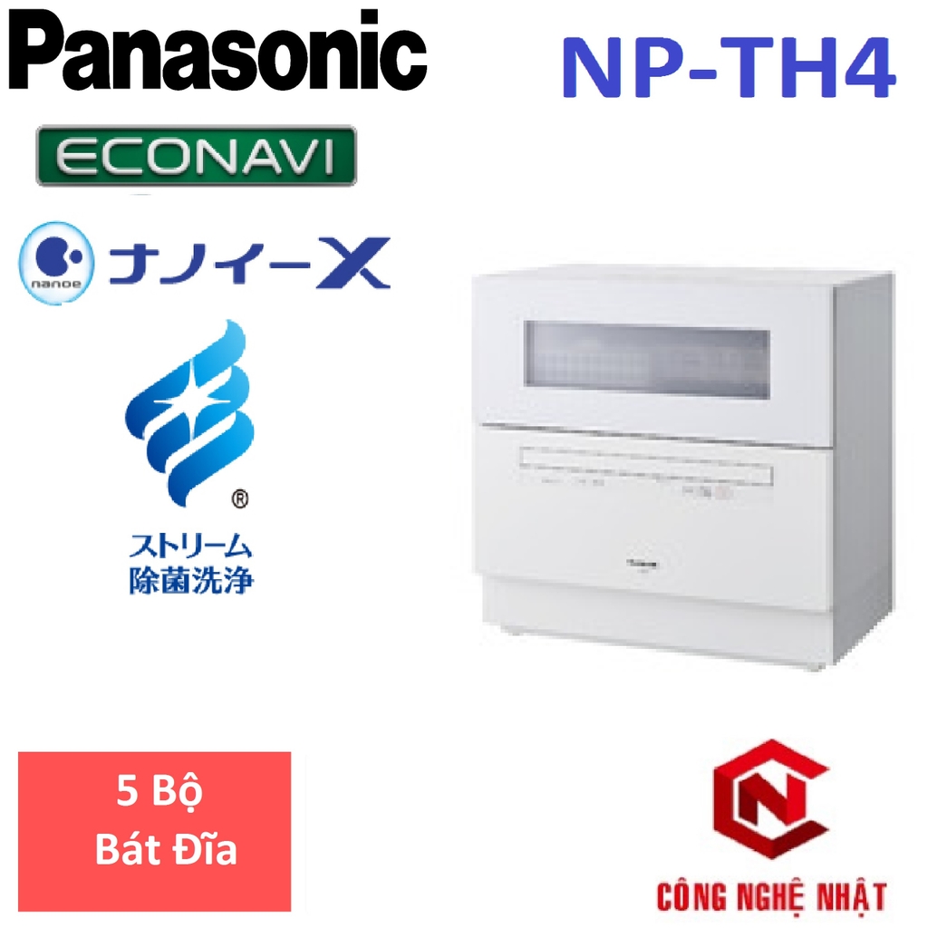 Máy rửa bát PANASONIC NP-TH4