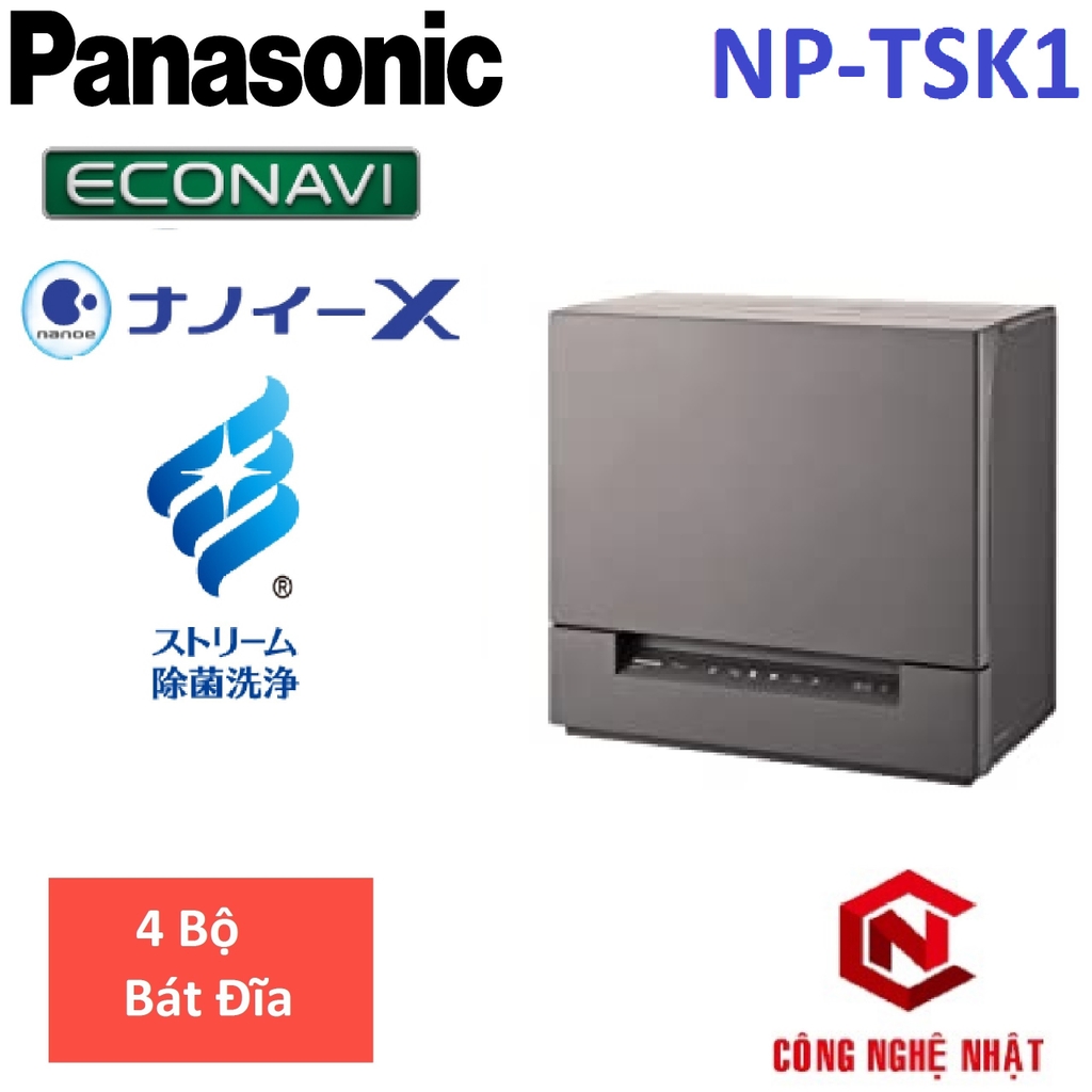 Máy rửa bát siêu mỏng PANASONIC NP-TSK1