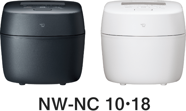 Nồi cơm áp suất IH Zojirushi NW-NC10 màu đen BA và trắng WA
