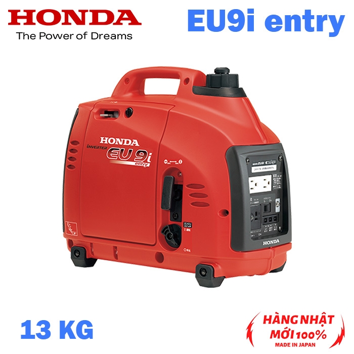 Máy phát điện xách tay gọn nhẹ Honda EU9i entry 900VA nội địa Nhật mới nguyên thùng