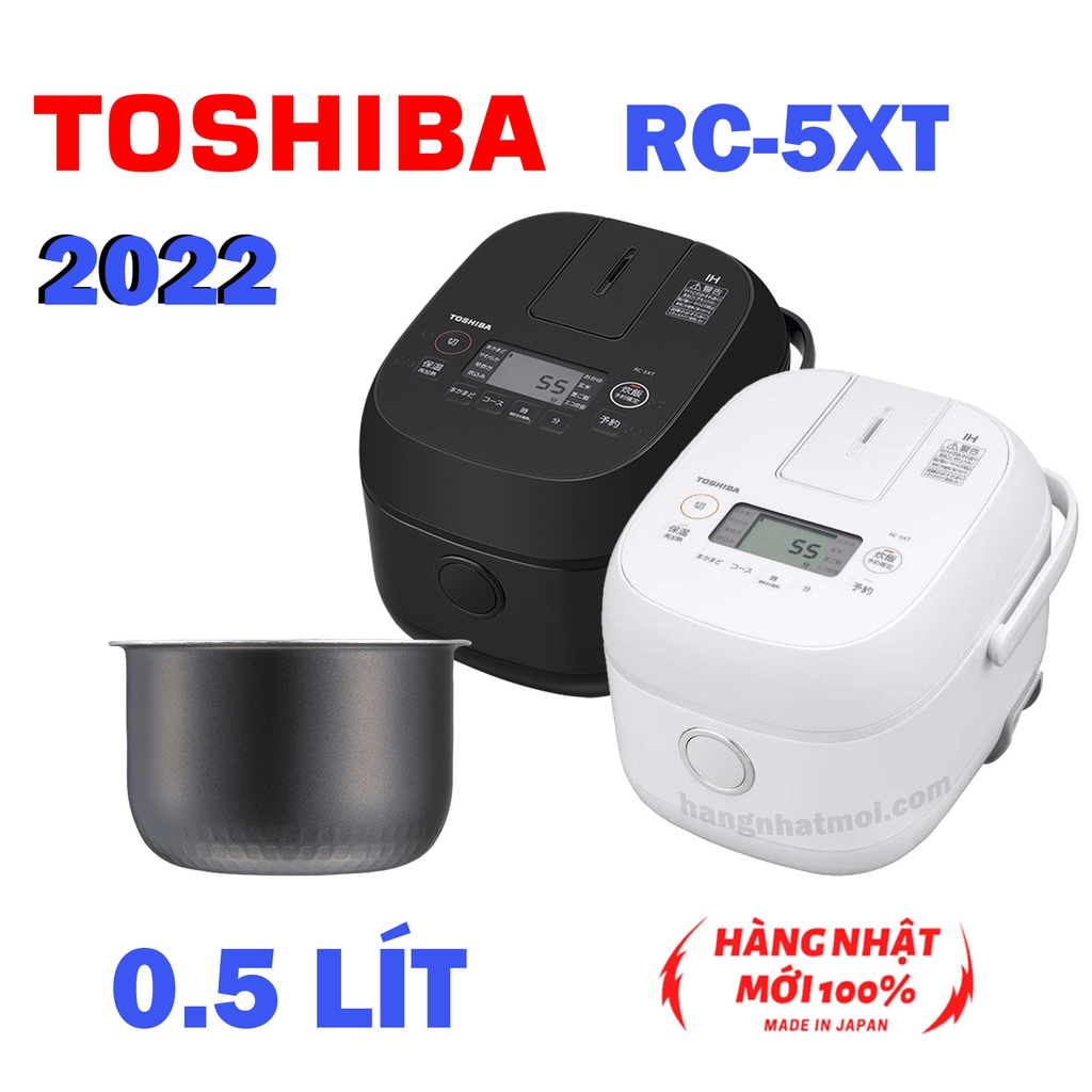 Nồi cơm điện Cao tần IH Toshiba RC-5XT Chính hãng 2022