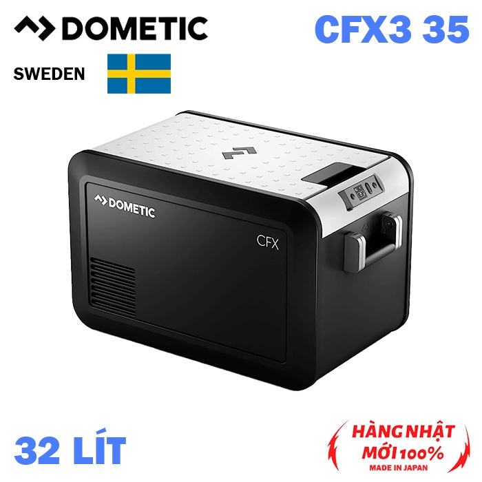 Tủ lạnh mini cho xe hơi Dometic CFX3-35 Mẫu 32 Lít Nội địa Nhật