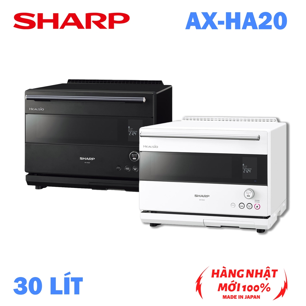  Lò vi sóng Sharp Healsio AX-HA20 Chính hãng nội địa Nhật
