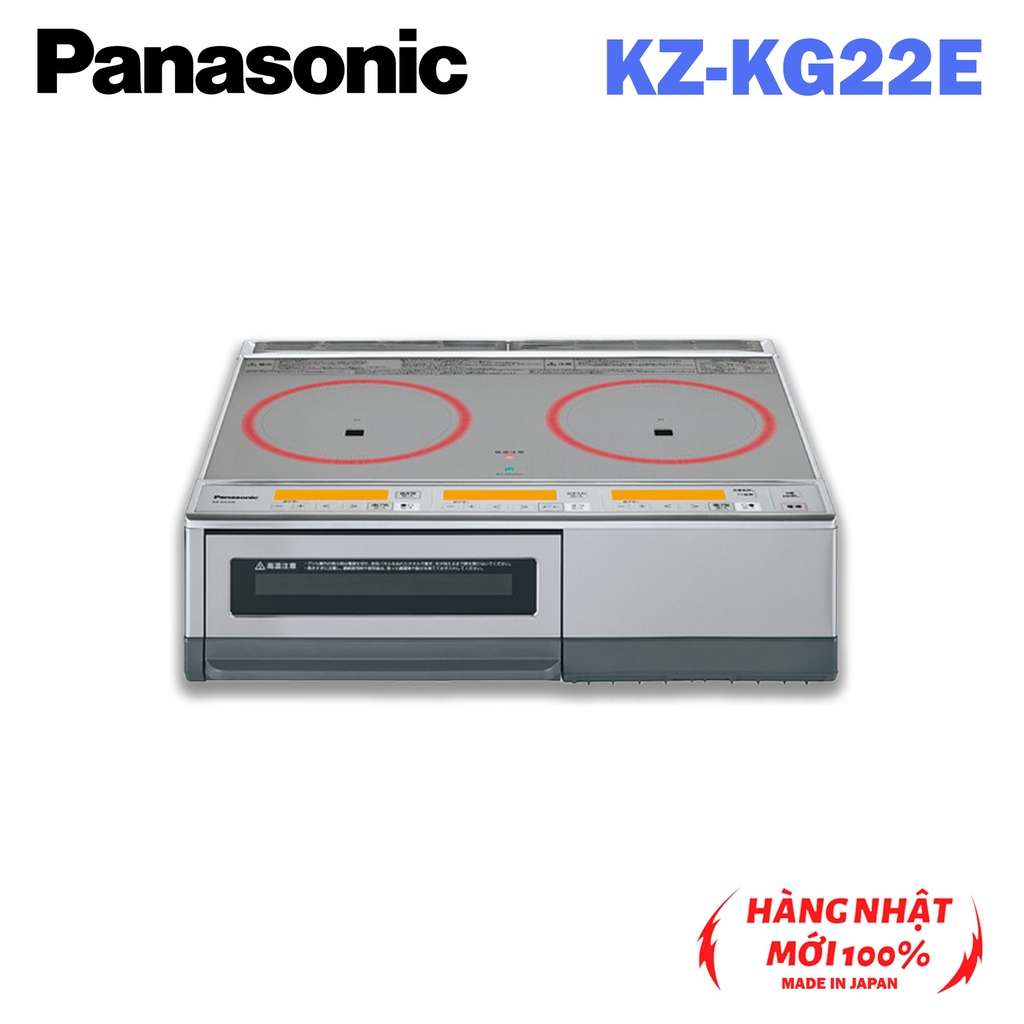 Bếp từ dương IH cố định Panasonic KZ-KG22E Nội địa Nhật