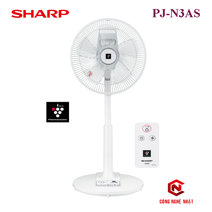 【未開封】SHARP プラズマクラスタ扇風機PJ-N3AS-W WHITE