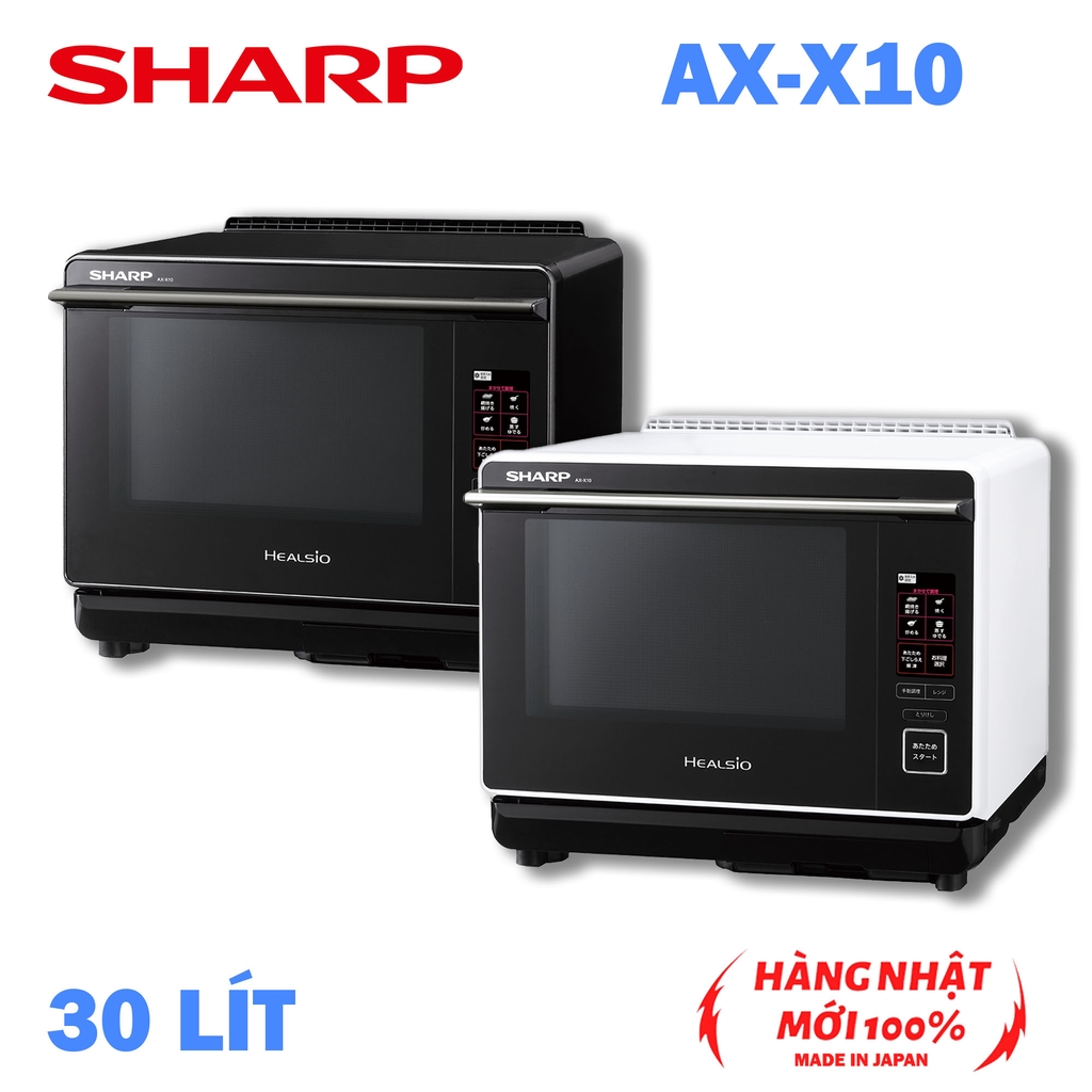 Lò vi sóng Sharp Healsio AX-X10 Chính hãng nội địa Nhật