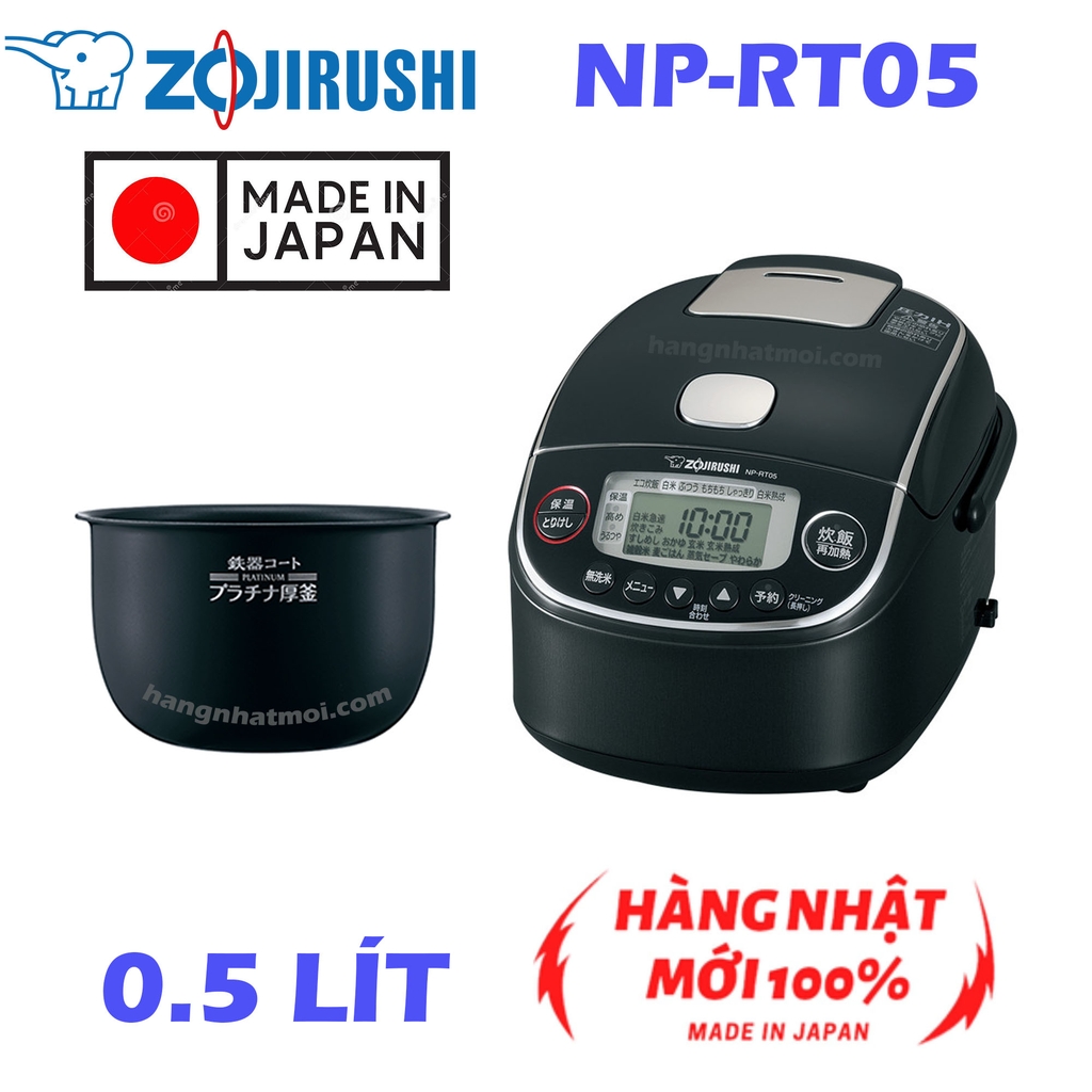 Nồi cơm điện Cao tần IH Áp suất Zojirushi NP-RT05 Chính hãng