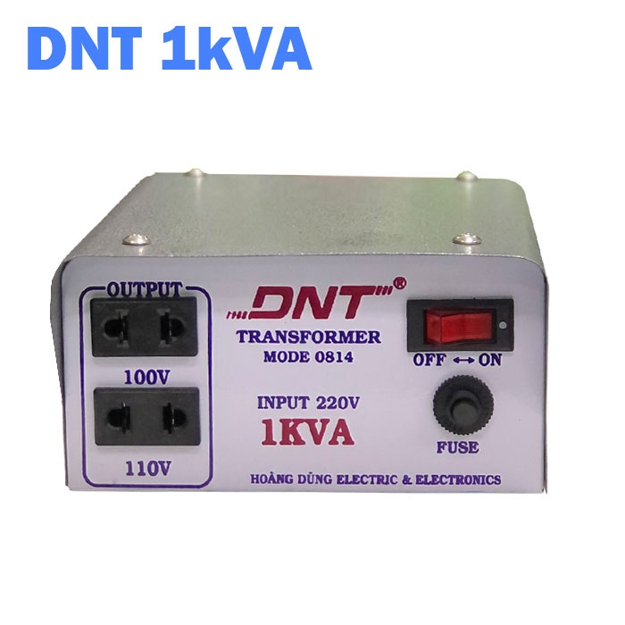 Biến áp tự ngẫu DNT 1kVA