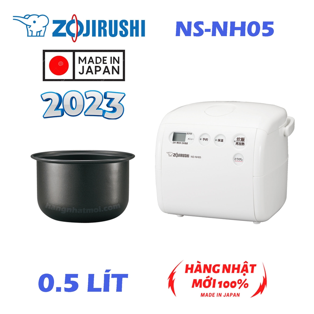 Nồi cơm điện tử Zojirushi NS-NH05 chính hãng nội địa Nhật