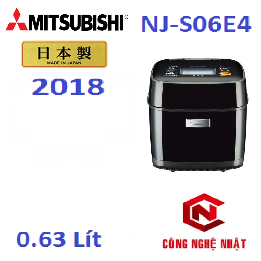 Nồi cơm MITSUBISHI NJ-S06E4  nội địa Nhật Bản 2nd mới 92%