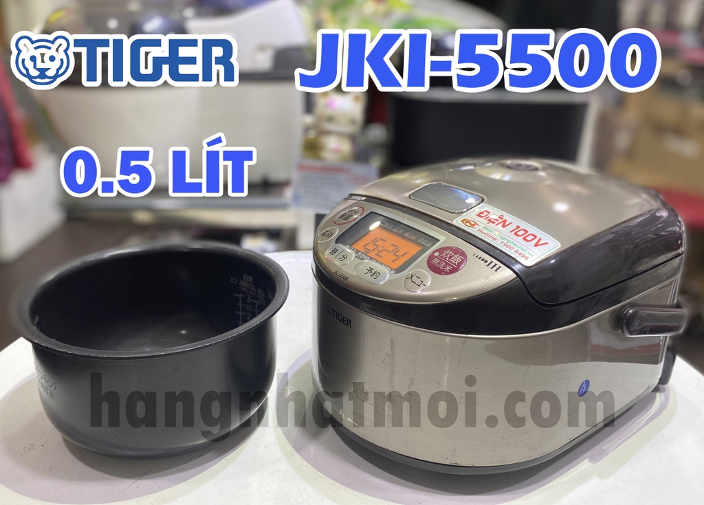 Nồi cơm điện Cao tần IH Tiger 0.5L JKI-5500 2nd