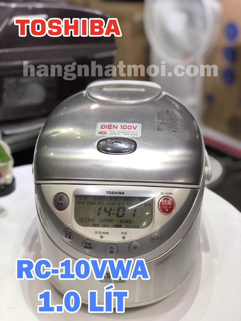 Nồi cơm điện Cao tần IH Áp suất Hút chân không Toshiba RC-10VWA 2nd 90%