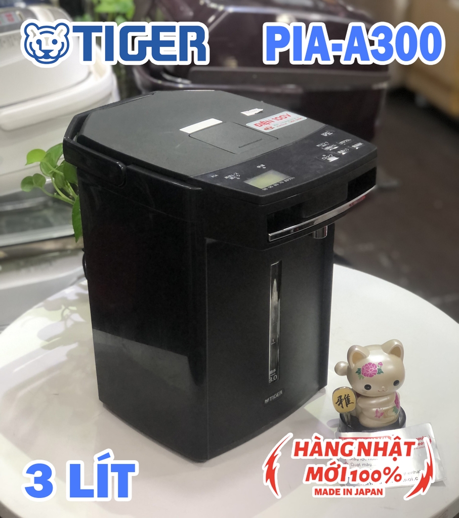 Bình thủy điện tiết kiệm điện Tiger PIA-A300 3 Lít Mới 95%