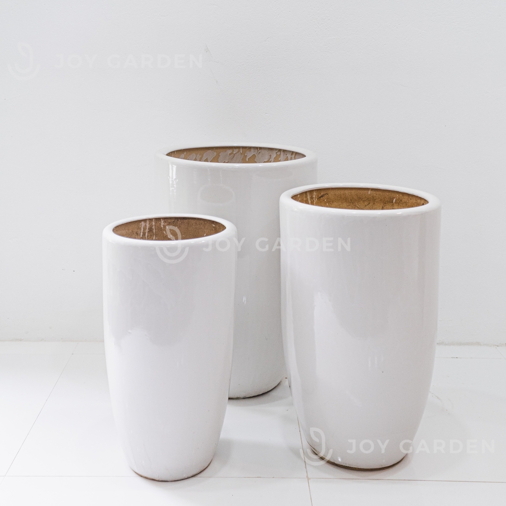 Chậu Men Ly [Tall Planter] (D30H60)