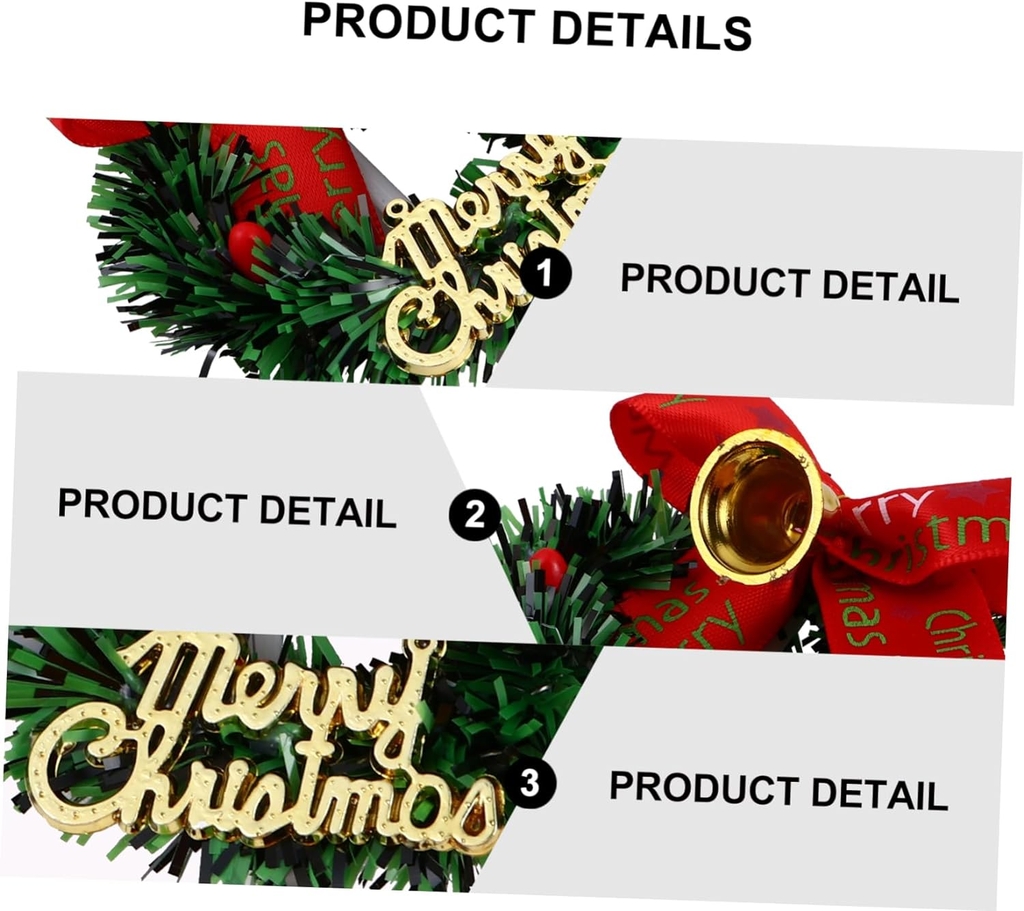 Vòng Nguyệt Quế mini (Mini Christmas Wreath)