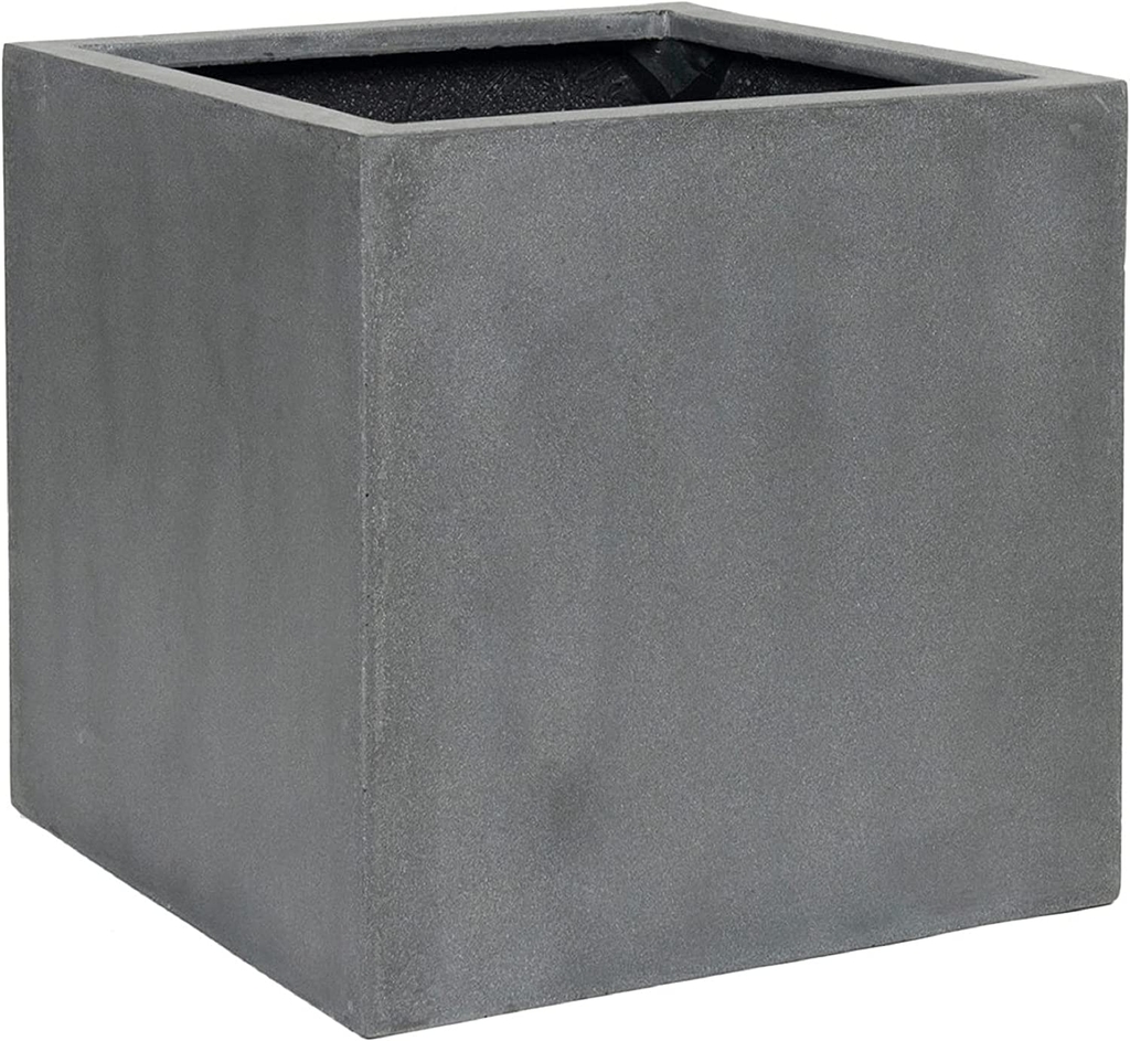 Chậu Ximang Vuông [Square Concrete Planter] (D35H35)