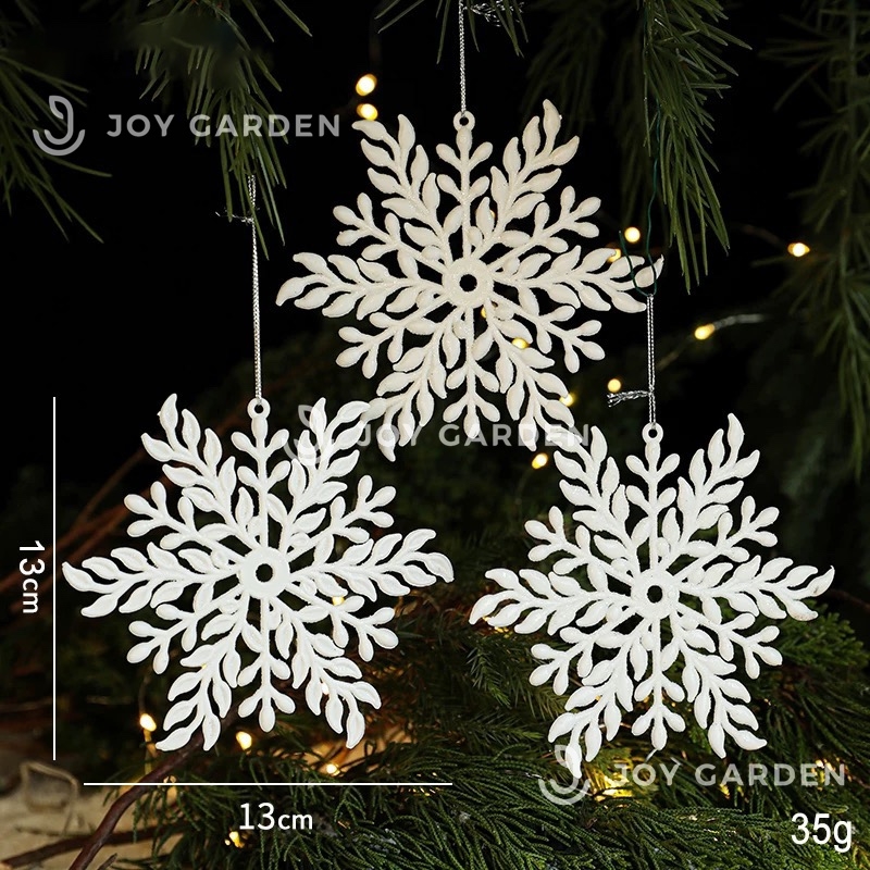 Set 3 Hoa Tuyết lấp lánh/3PCS Glitter Snowflake