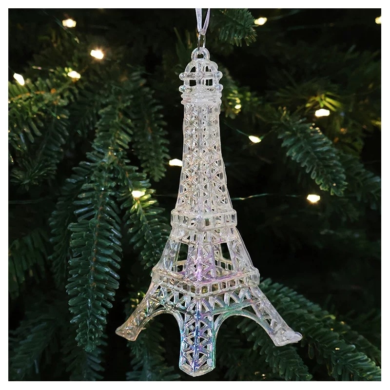 Tháp Eiffel - Đồ treo cây thông Luxury