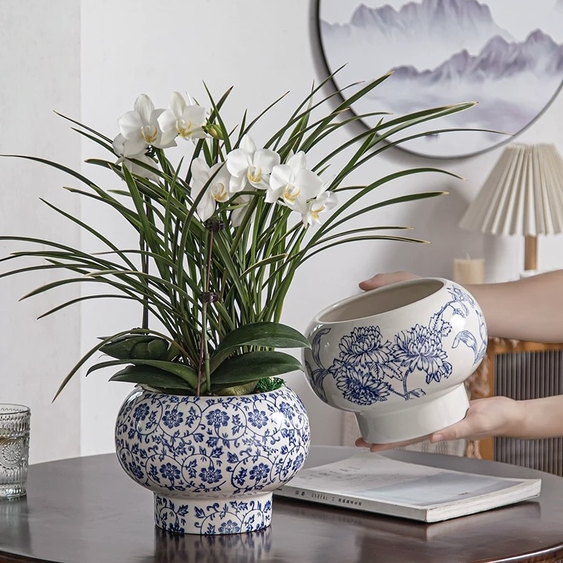 Chậu Lam Phúc [D21H15]