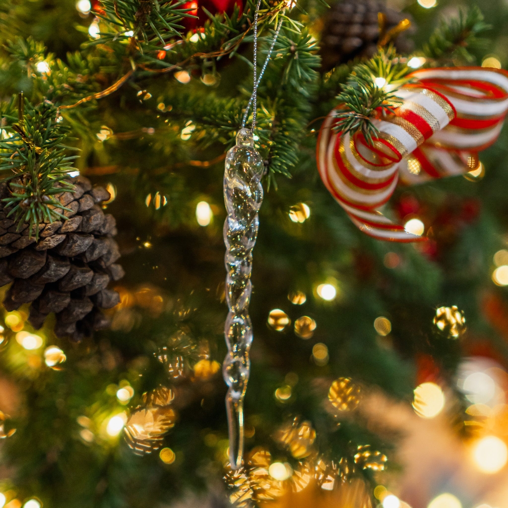 Set 10 miếng Băng Tan trong suốt [10 pcs Clear Acrylic Christmas Icicle]