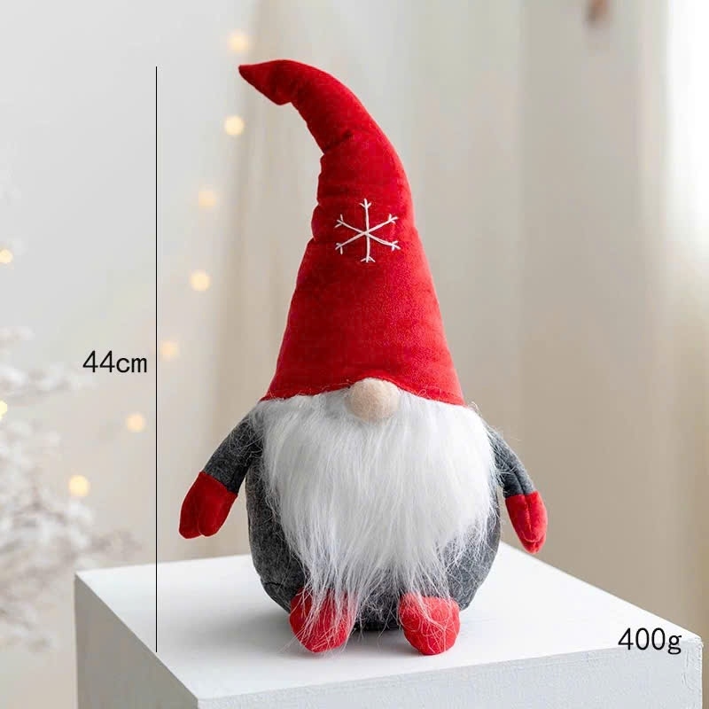 Thần lùn nhồi bông trang trí Giáng Sinh phong cách Bắc Âu