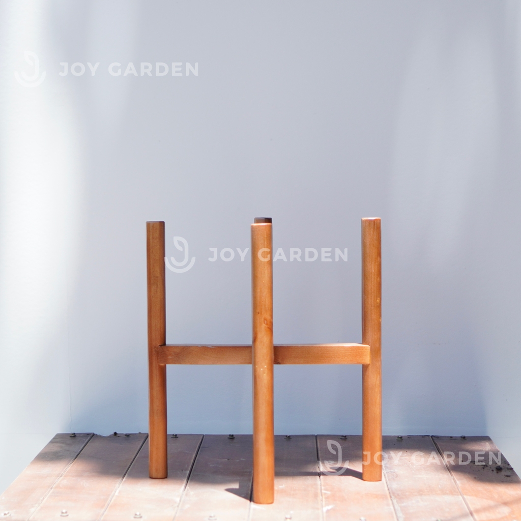 Đôn gỗ [Wooden Plant Stand] (D31H35 Caramel)
