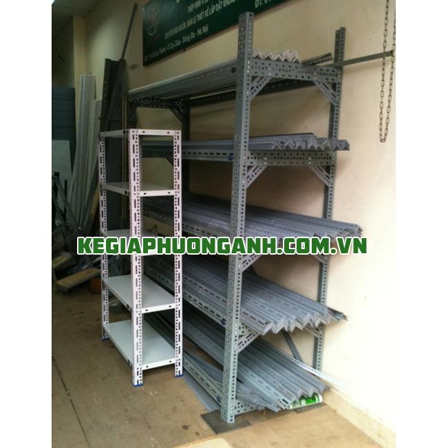 Kệ lắp giáp từ V lỗ đa năng